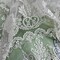 1 Yard Beaded and Corded Bridal Lace Fabric for Elegant Dresses White